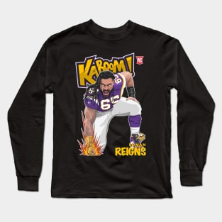 Kaboom! Roman Reigns Vikings Long Sleeve T-Shirt